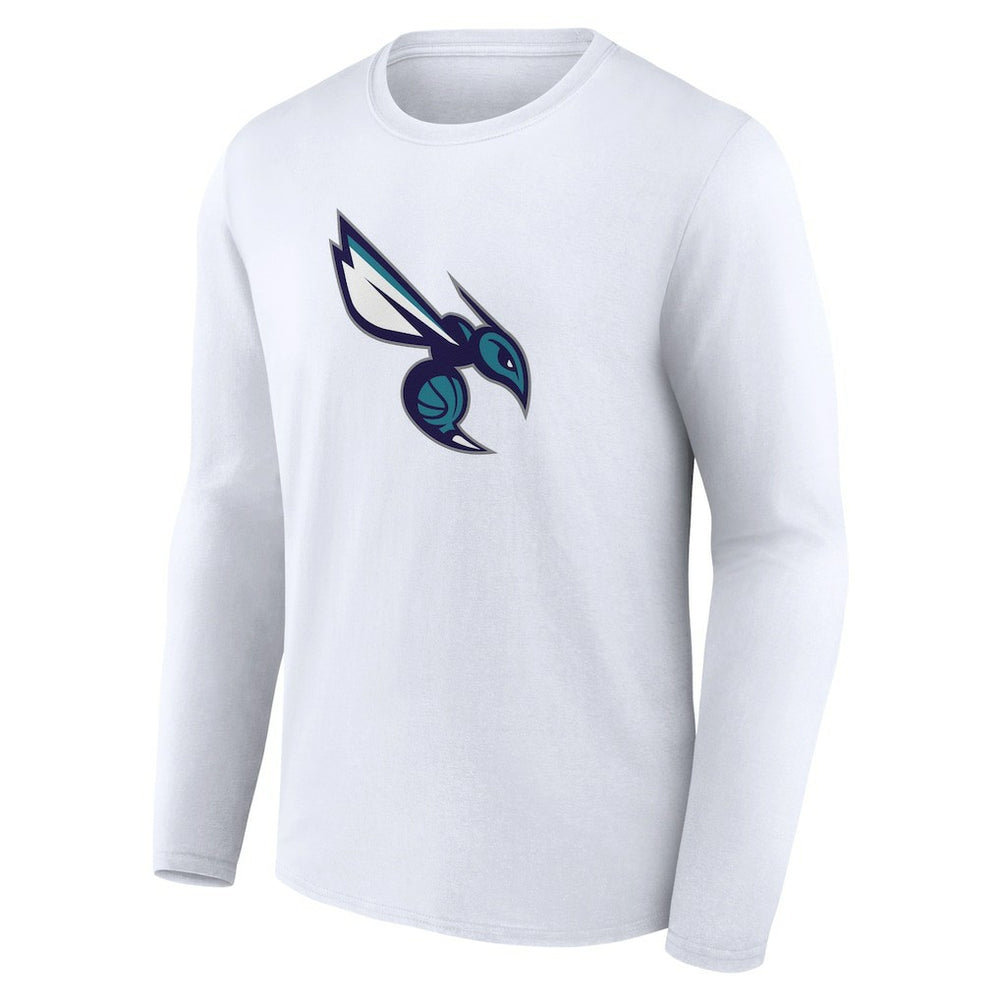 Charlotte Hornets Alternate Logo Long Sleeve T-Shirt White - NBA