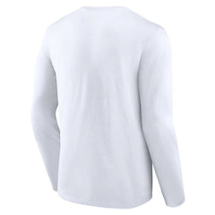 Denver Nuggets Alternate Logo Long Sleeve T-Shirt White - NBA