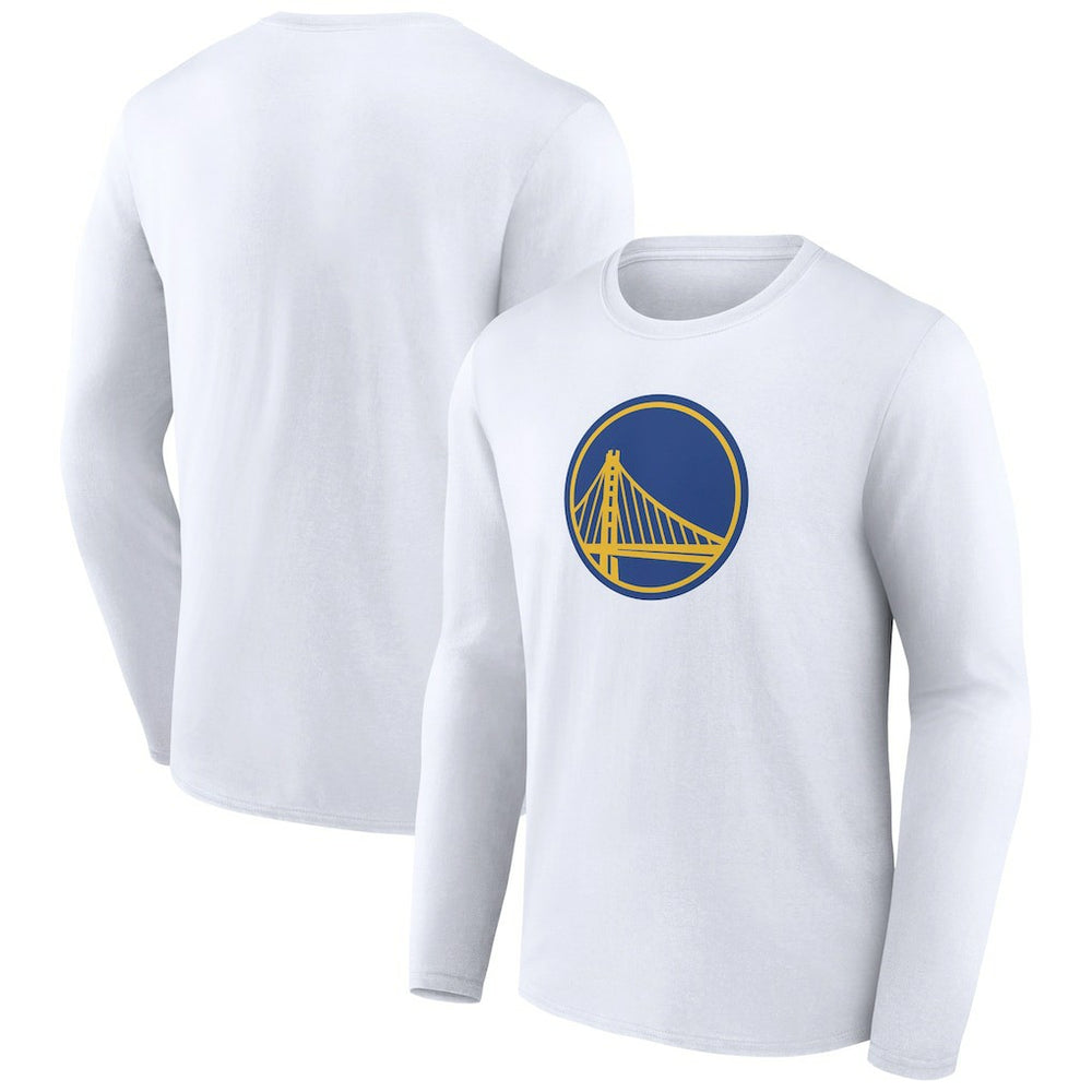 Golden State Warriors Alternate Logo Long Sleeve T-Shirt White - NBA