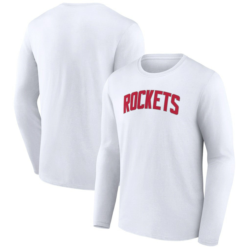 Houston Rockets Alternate Logo Long Sleeve T-Shirt White - NBA