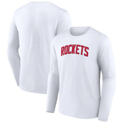 Houston Rockets Alternate Logo Long Sleeve T-Shirt White - NBA