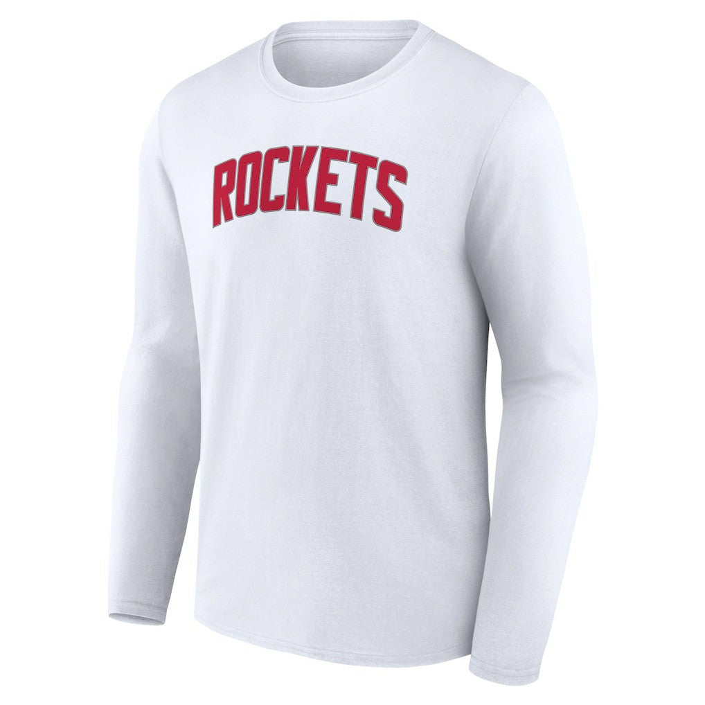 Houston Rockets Alternate Logo Long Sleeve T-Shirt White - NBA