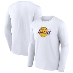 Los Angeles Lakers Alternate Logo Long Sleeve T-Shirt White - NBA
