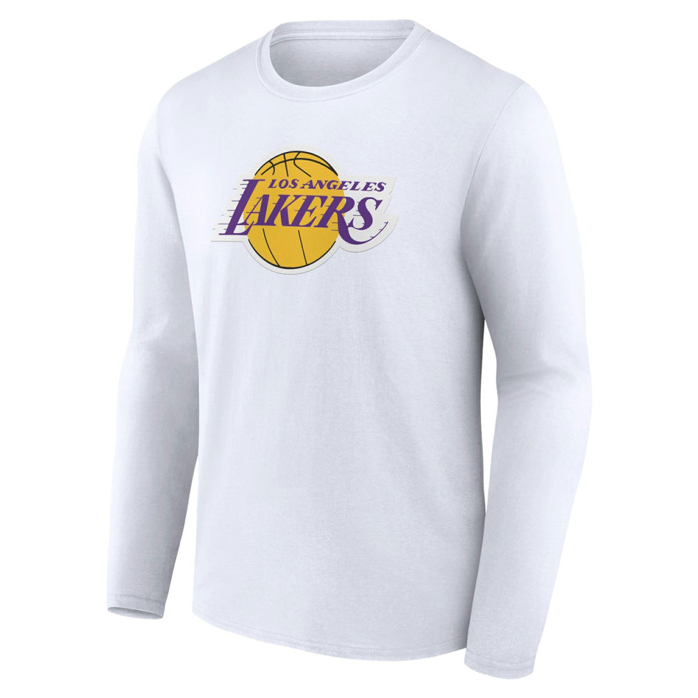 Los Angeles Lakers Alternate Logo Long Sleeve T-Shirt White - NBA