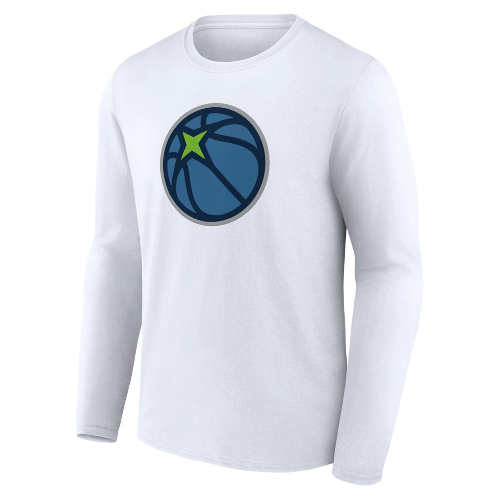 Minnesota Timberwolves Alternate Logo Long Sleeve T-Shirt White - NBA