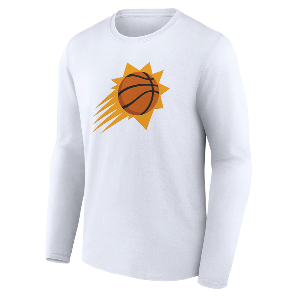 Phoenix Suns Alternate Logo Long Sleeve T-Shirt White - NBA
