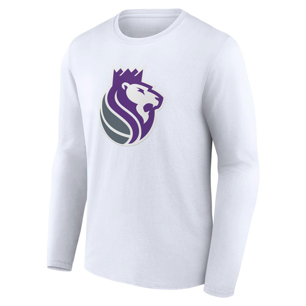 Sacramento Kings Alternate Logo Long Sleeve T-Shirt White - NBA