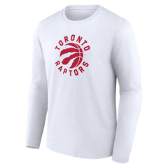 Toronto Raptors Alternate Logo Long Sleeve T-Shirt White - NBA