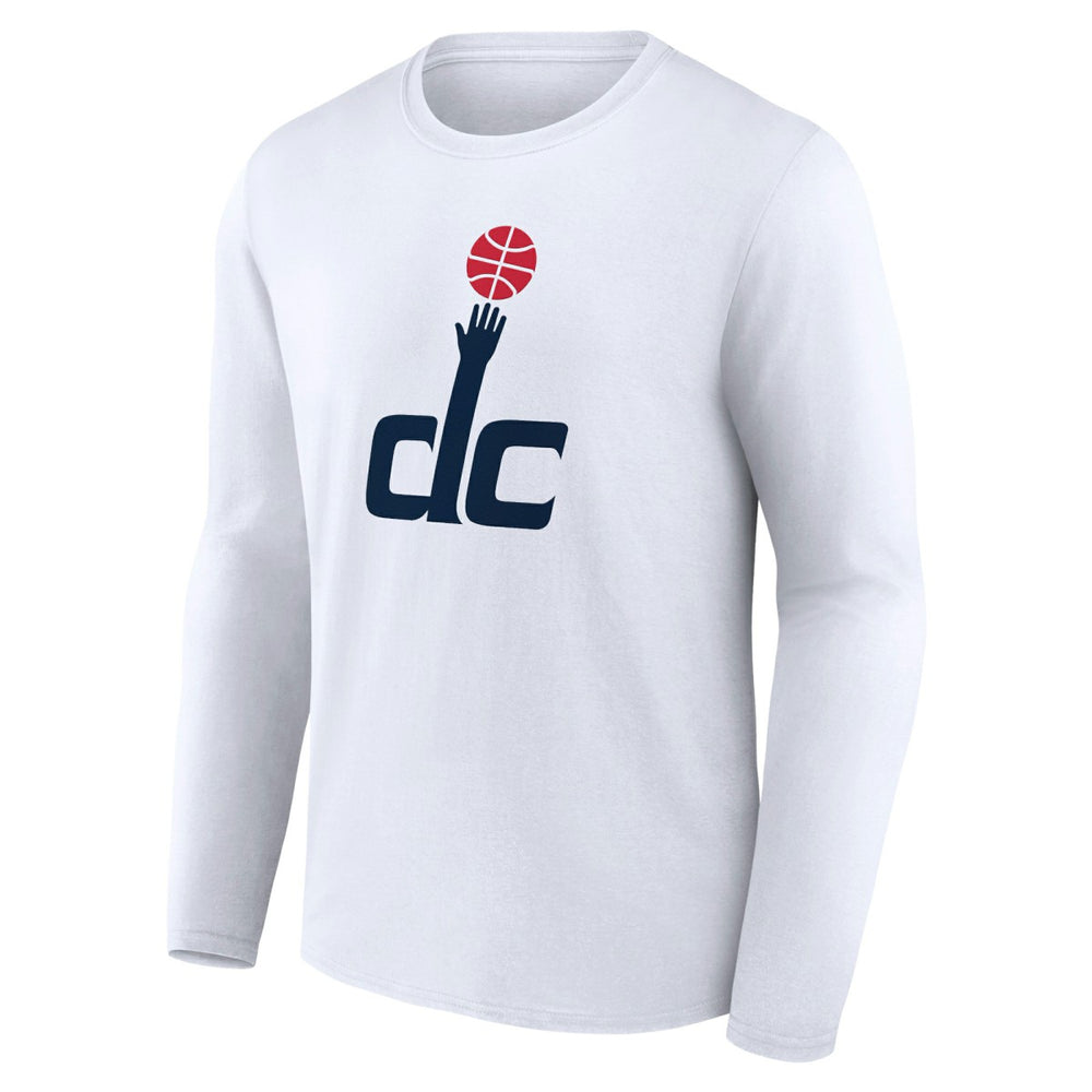 Washington Wizards Alternate Logo Long Sleeve T-Shirt White - NBA