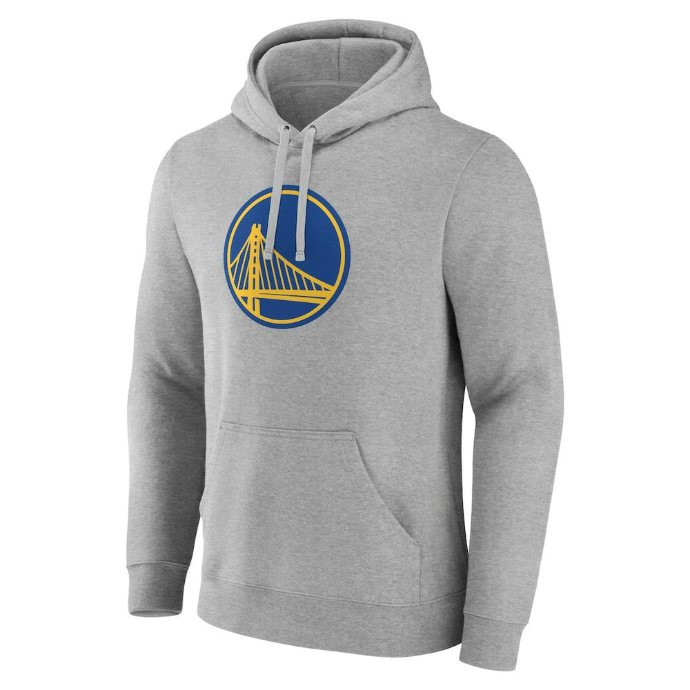 Golden State Warriors Alternate Logo Pullover Hoodie Gray - NBA