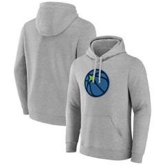 Minnesota Timberwolves Alternate Logo Pullover Hoodie Gray - NBA