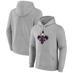 New Orleans Pelicans Alternate Logo Pullover Hoodie Gray - NBA