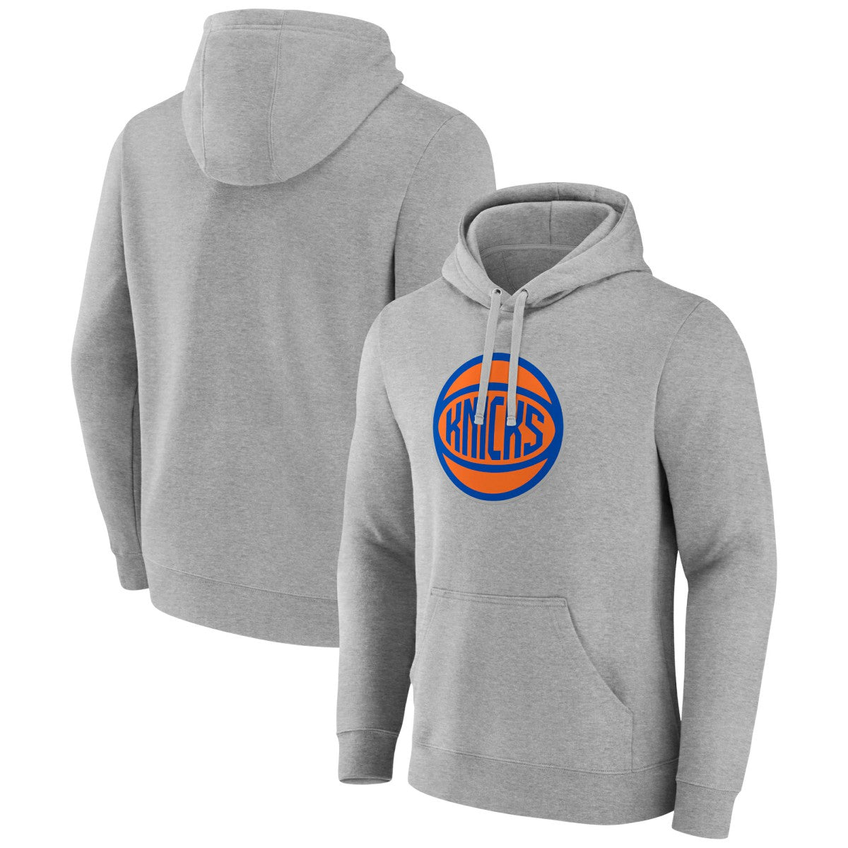 New York Knicks Alternate Logo Pullover Hoodie Gray - NBA