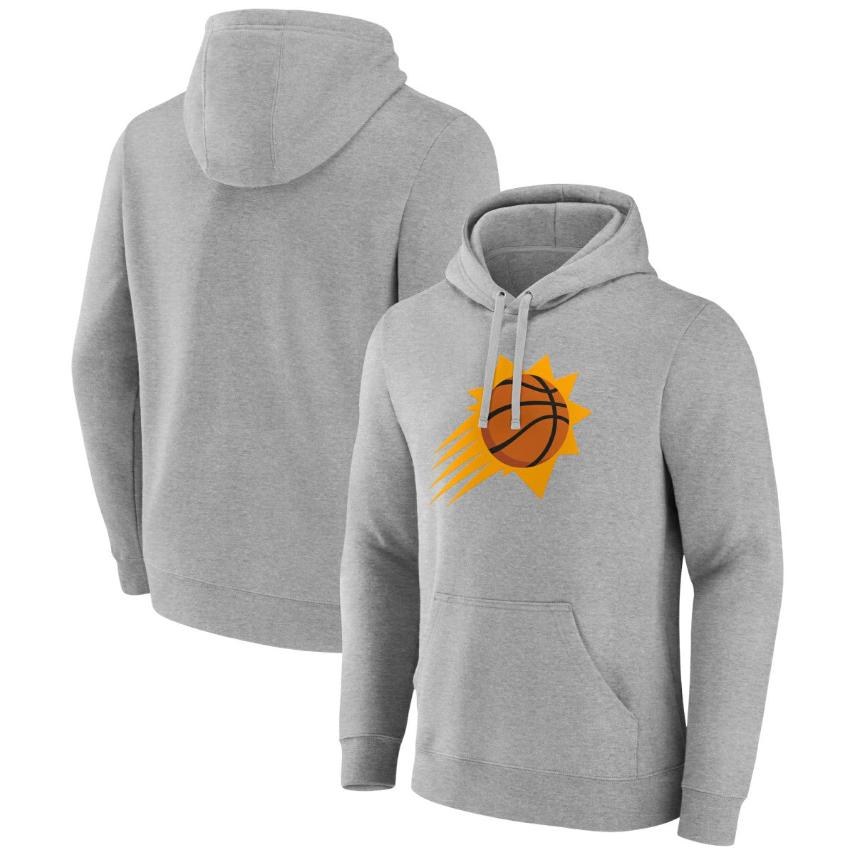 Phoenix Suns Alternate Logo Pullover Hoodie Gray - NBA