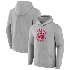Toronto Raptors Alternate Logo Pullover Hoodie Gray - NBA