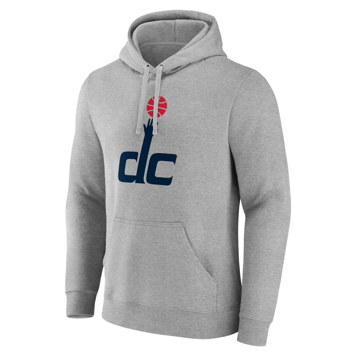 Washington Wizards Alternate Logo Pullover Hoodie Gray - NBA