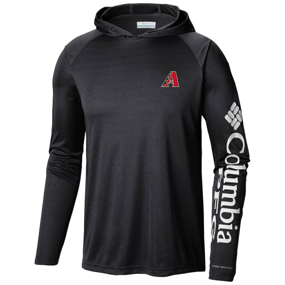 Arizona Diamondbacks Columbia Terminal Tackle Long Sleeve Hoodie T-Shirt - MLB