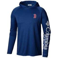 Boston Red Sox Columbia Terminal Tackle Long Sleeve Hoodie T-Shirt - MLB