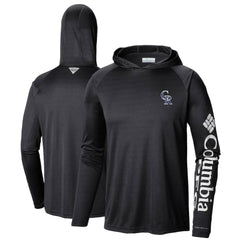 Colorado Rockies Columbia Terminal Tackle Long Sleeve Hoodie T-Shirt - MLB