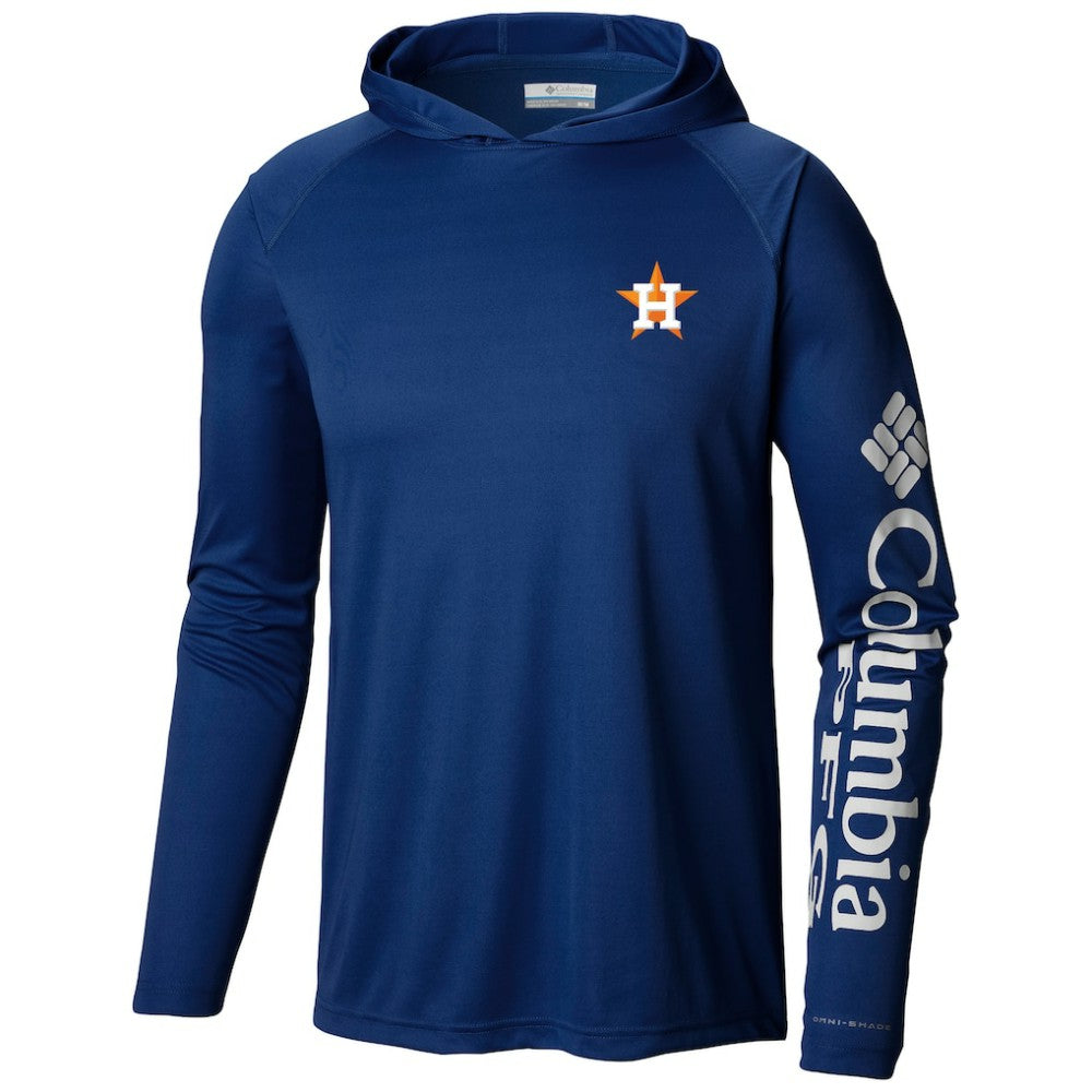 Houston Astros Columbia Terminal Tackle Long Sleeve Hoodie T-Shirt - MLB