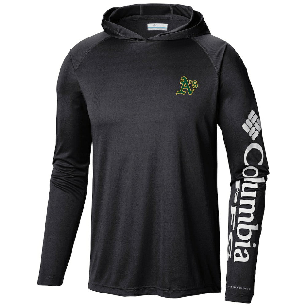 Athletics Columbia Terminal Tackle Long Sleeve Hoodie T-Shirt - MLB
