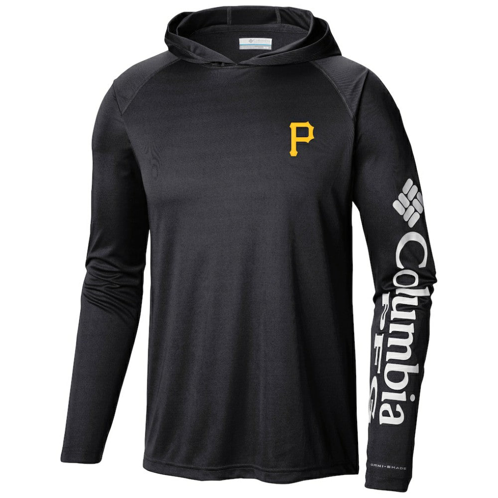 Pittsburgh Pirates Columbia Terminal Tackle Long Sleeve Hoodie T-Shirt - MLB