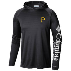 Pittsburgh Pirates Columbia Terminal Tackle Long Sleeve Hoodie T-Shirt - MLB