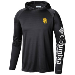 San Diego Padres Columbia Terminal Tackle Long Sleeve Hoodie T-Shirt - MLB