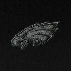 Philadelphia Eagles Antigua Tonal Logo Generation Quarter-Zip Pullover Top Black | NFL
