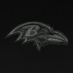 Baltimore Ravens Antigua Tonal Logo Tribute Quarter-Zip Pullover Top Black | NFL