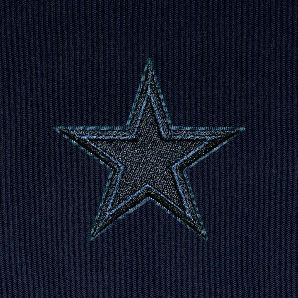 Dallas Cowboys Antigua Tonal Logo Victory Full-Zip Hoodie Navy | NFL