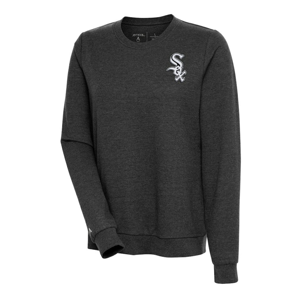 Chicago White Sox Antigua Women's Action Crewneck Pullover Sweatshirt - MLB