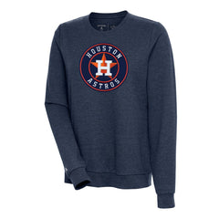 Houston Astros Antigua Women's Action Crewneck Pullover Sweatshirt - MLB