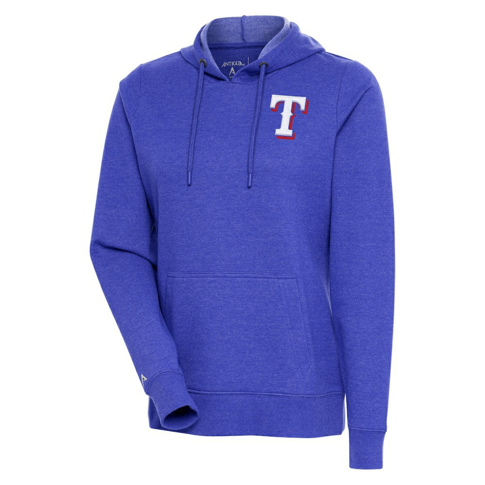 Texas Rangers Antigua Women's Action Pullover Hoodie - MLB