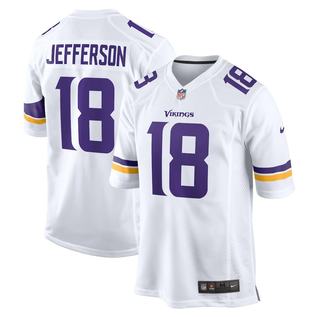 Justin Jefferson Minnesota Vikings Game Player Jersey White | Nike for Sale