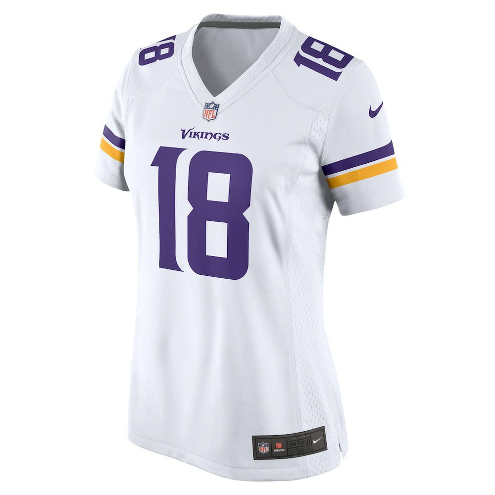 Justin Jefferson Minnesota Vikings Women's Game Player Jersey White | Nike for Sale