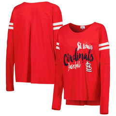 St. Louis Cardinals Touch Women's Free Agent Long Sleeve T-Shirt - MLB