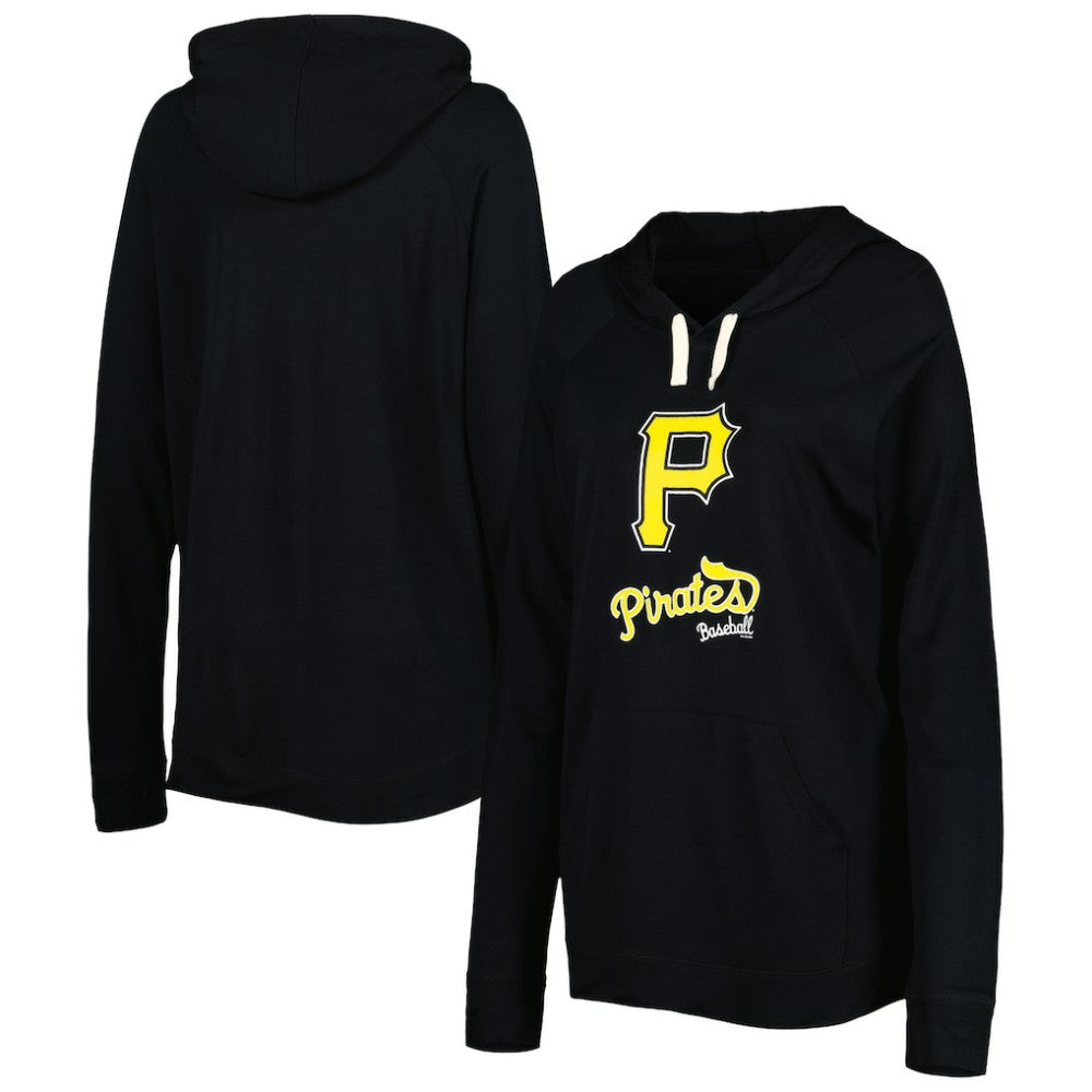 Pittsburgh Pirates Touch Women's Pre-Game Raglan Pullover Hoodie - MLB