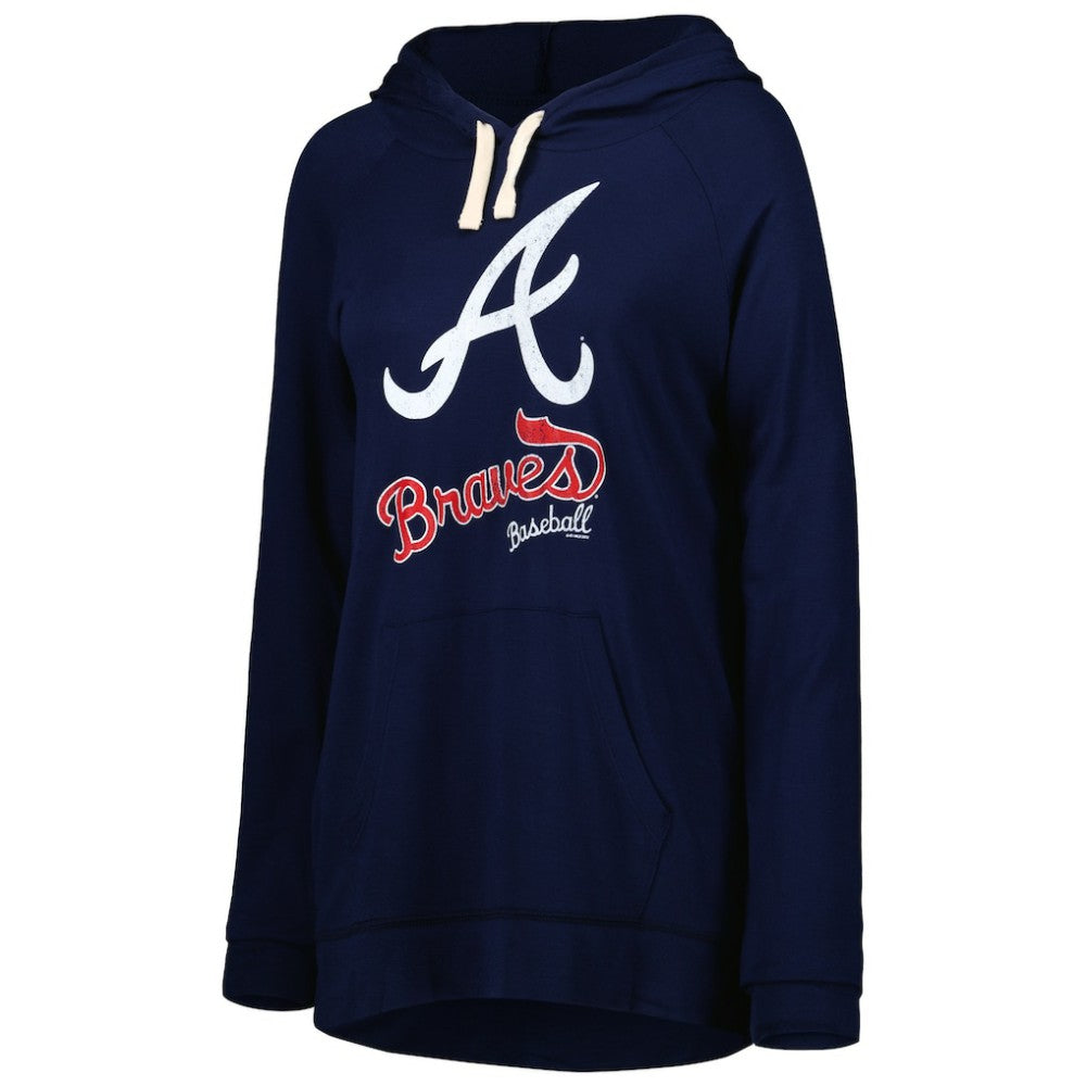Atlanta Braves Touch Women's Pre-Game Raglan Pullover Hoodie - MLB