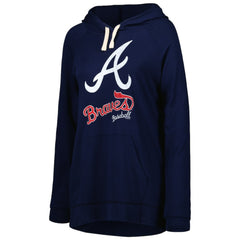 Atlanta Braves Touch Women's Pre-Game Raglan Pullover Hoodie - MLB