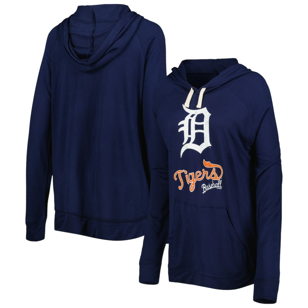 Detroit Tigers Touch Women's Pre-Game Raglan Pullover Hoodie - MLB