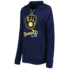 Milwaukee Brewers Touch Women's Pre-Game Raglan Pullover Hoodie - MLB