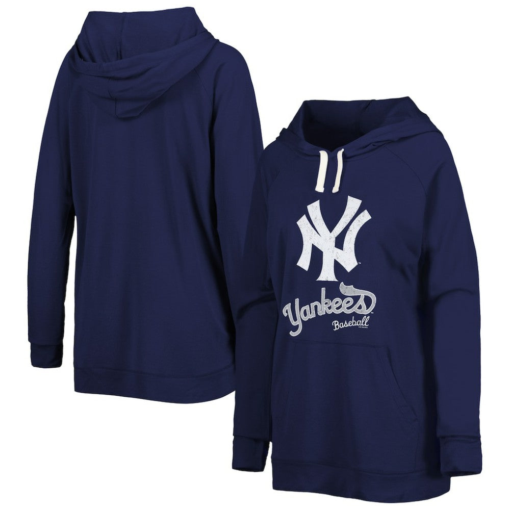 New York Yankees Touch Women's Pre-Game Raglan Pullover Hoodie - MLB