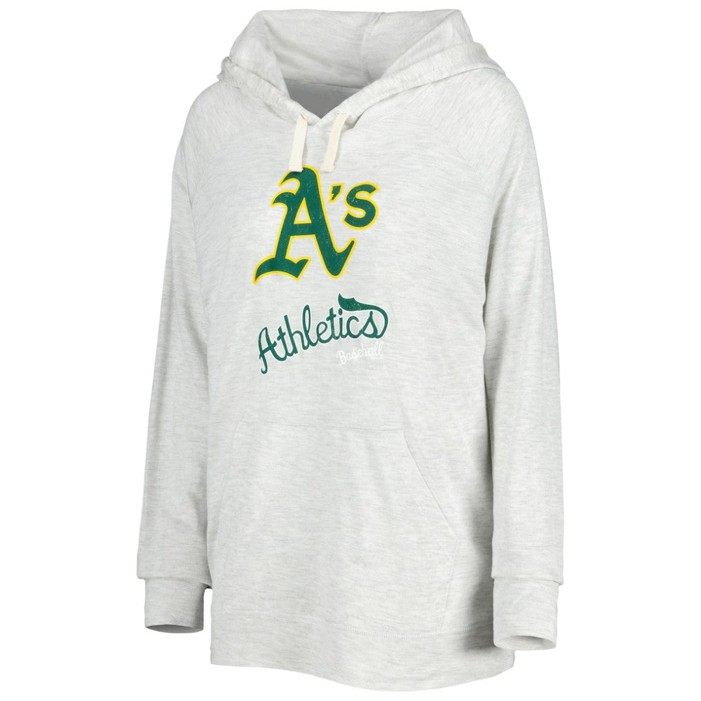 Athletics Touch Women's Pre-Game Raglan Pullover Hoodie - MLB