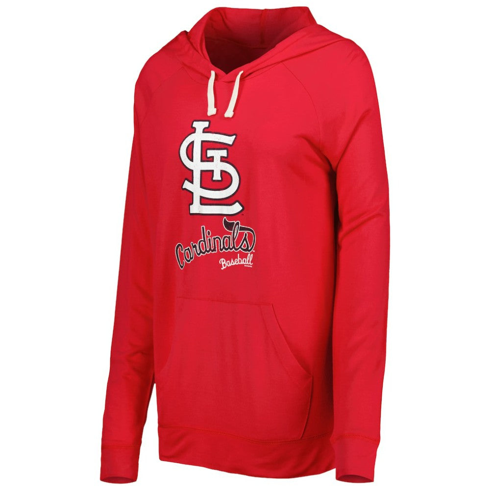 St. Louis Cardinals Touch Women's Pre-Game Raglan Pullover Hoodie - MLB