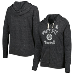Chicago White Sox Touch Women's Training Camp Tri-Blend Lightweight Full-Zip Hoodie - MLB
