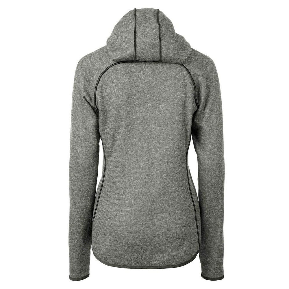 Cincinnati Bengals Cutter & Buck Women's Throwback Logo Mainsail Full-Zip Jacket Heather Gray | NFL