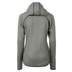 Cincinnati Bengals Cutter & Buck Women's Throwback Logo Mainsail Full-Zip Jacket Heather Gray | NFL