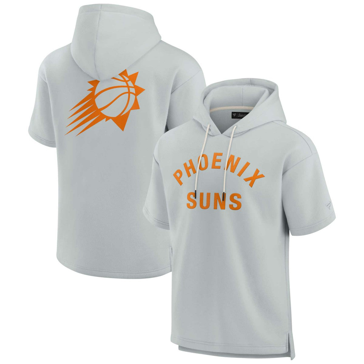 Phoenix Suns Unisex Elements Super Soft Fleece Short Sleeve Pullover Hoodie Gray - NBA