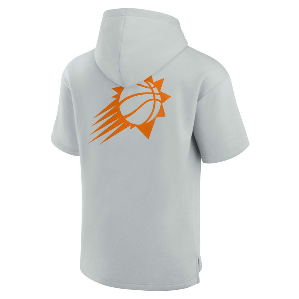 Phoenix Suns Unisex Elements Super Soft Fleece Short Sleeve Pullover Hoodie Gray - NBA